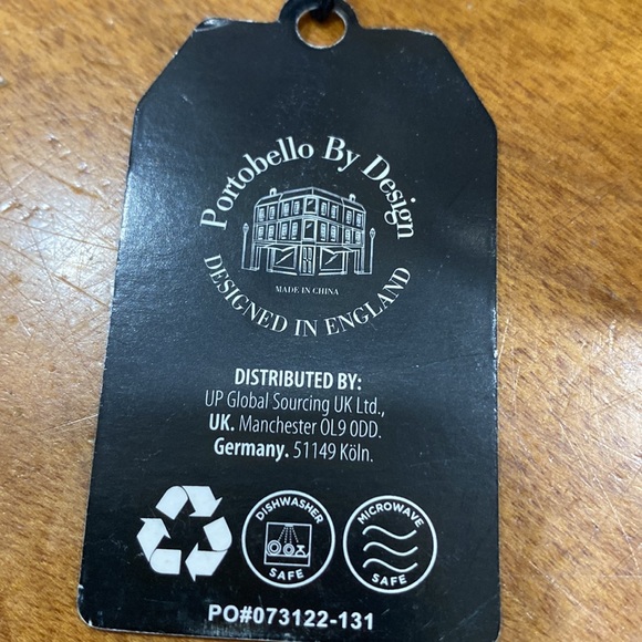 NWT.  Portobello by Design, 16oz., bone china, “Doxie” mug. - Picture 6 of 8